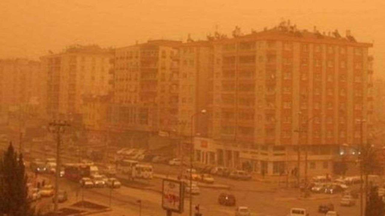 Gaziantep'te kritik toz taşınımı uyarısı! 