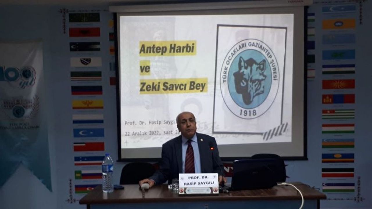 Gaziantep Türk Ocakları’ndan 25 Aralık Konferansı