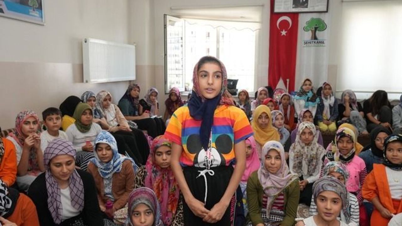 Yaz Kur'an kursları açıldı