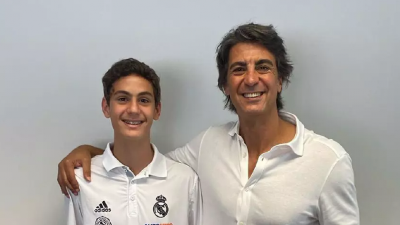 İbrahim Kutluay'ı gururlandıran anlar! 13 yaşındaki oğlu Real Madrid'e...