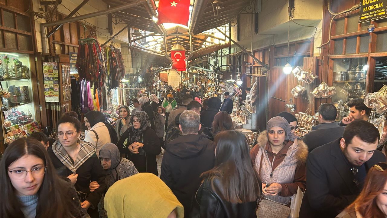 Gaziantep’te Turist Yoğunluğu