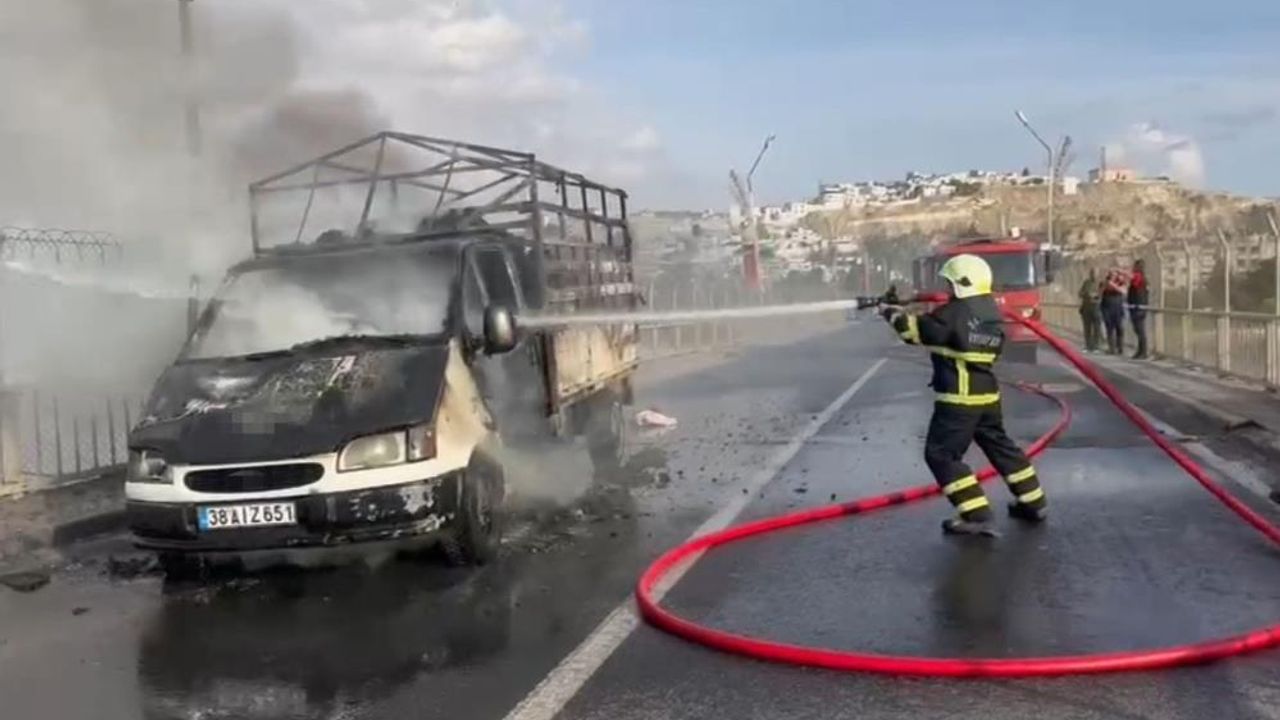 Gaziantep Yolunda Korku Dolu Anlar