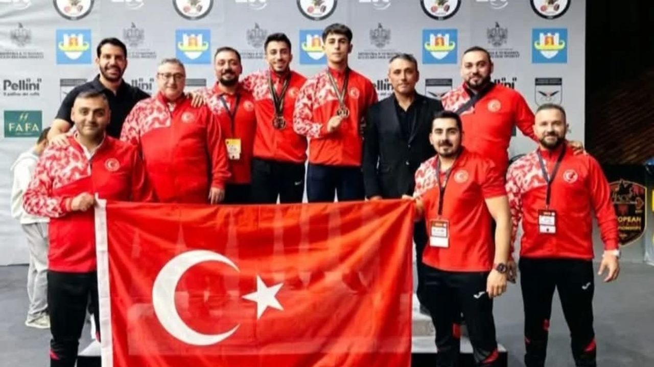 GAÜN’lü Sporcu Avrupa Üçüncüsü Oldu