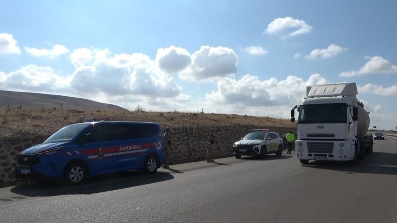 Gaziantep Yolunda Motosiklet Kazası