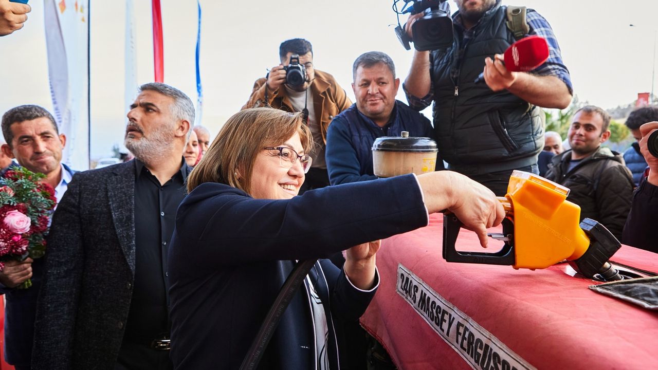 Fatma Şahin’den Üreticiye Büyük Destek: Mazot Bedava