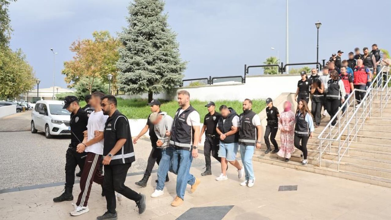 Gaziantep’in de olduğu 7 ilde suç örgütü operasyonu