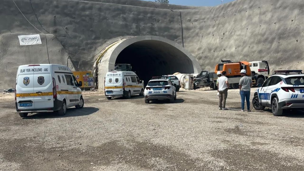 Tünel İnşaatında Demir Esnemesi Olayı: 1 Ölü, 5 Yaralı