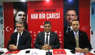 CHP'li Karatepe ve Demir, Gaziantep'te basın mensuplarıyla buluştu