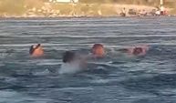 Fırat Nehri'nde 3 Kişi Boğulmaktan Son Anda Kurtardı