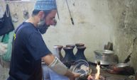Bakırcılar Çarşısı'nda Sıcakla Mücadele