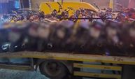 Gaziantep'te motosikletler trafikten men edildi
