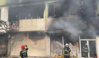 Gaziantep’te iş yerini alevler sardı