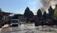 Gaziantep’te tekstil fabrikasında yangın