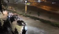 Gaziantep’te sağanak yolları göle çevirdi