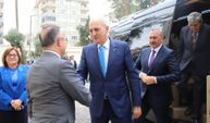 Kurtulmuş’tan Vali Çeber’e ziyaret