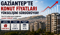 Gaziantep'te Konut Fiyatları Rekor Kırdı
