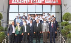 AK PARTİ HEYETİ BORSA ÜYELERİ İLE BULUŞTU