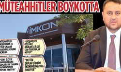 MÜTEAHHİTLER BOYKOTTA