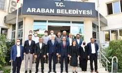 Başkan Şahin ve Milletvekili Koçer’den Araban çıkarması