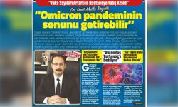 Dr. Ümit Mutlu Tiryaki, “Omicron pandeminin sonunu getirebilir”