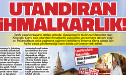 Utandıran İhmalkarlık!