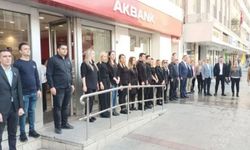 GAZİANTEP AKBANK ŞUBESİ'NDEN AYAKTA ALKIŞLANACAK ANLAR