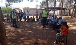  jandarma tarafından traktör sürücülerine eğitim verildi