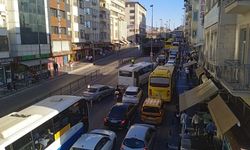  Gaziantep’te trafik keşmekeş!