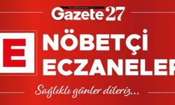 Gaziantep’te bugün 7 Ekim Cumartesi hangi eczaneler nöbetçi