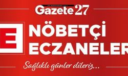 Gaziantep’te bugün 9 Ekim Pazartesi hangi eczaneler nöbetçi