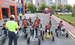 Şahinbeyli öğrencilere trafik eğitimi