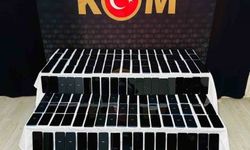 260 adet kaçak cep telefonu ele geçirildi