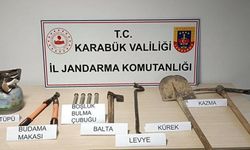 Kaçak kazıya suçüstü yapıldı