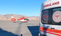 Ambulans Helikopter Kalp Hastası İçin Havalandı