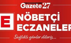 Gaziantep Şahinbey Nöbetçi Eczane Bugün 4 Aralık Pazartesi 2023