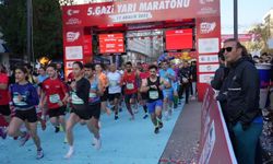 5. Gazi Yarı Maratonu Yoğun Katılım