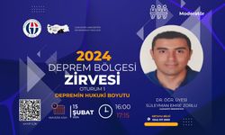 Depremin Hukuki Boyutu Deprem Bölgesi Zirvesi’nde Ele Alınacak