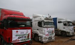 Gaziantep'ten Gazze'ye 10 Tır Gıda Yardımı