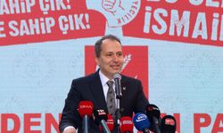 Yeniden Refah Partisi Genel Başkanı Erbakan, Karabük'te mitinge katıldı.