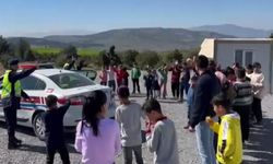 Gaziantep’te Jandarmadan Depremzede Çocuklara Trafik Eğitimi