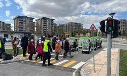 Gaziantep’te  Jandarmadan Özel Çocuklara Trafik Eğitimi