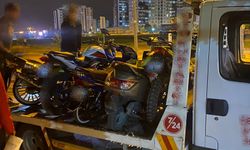 Gaziantep’te  Motosiklet Sürücülerine Ceza Yağdı