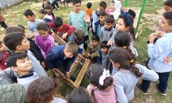 Gaziantep’te okul bahçesine Survivor parkuru kuruldu