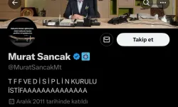 Murat Sancak, TFF Kurulunu İstifaya Çağırdı