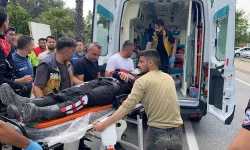 Yunus polisleri kaza yaptı, 2 polis yaralı