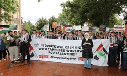 GAÜN Öğrencileri Filistin İçin Yürüdü