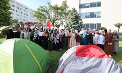 Gazze Protestolarına GİBTÜ Öğrencilerinden Destek