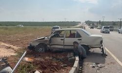 Gaziantep'te Feci Kaza! Ölümden Dönen Adam Aracının Başında Gözyaşına Boğuldu
