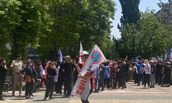 Gaziantep'te Öğretmenler Yürüyüşte