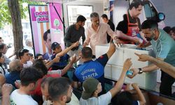 'Dondurma karavanı' projesi mahallelere mutluluk dağıttı!